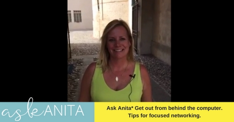 Ask Anita Tips for Networking